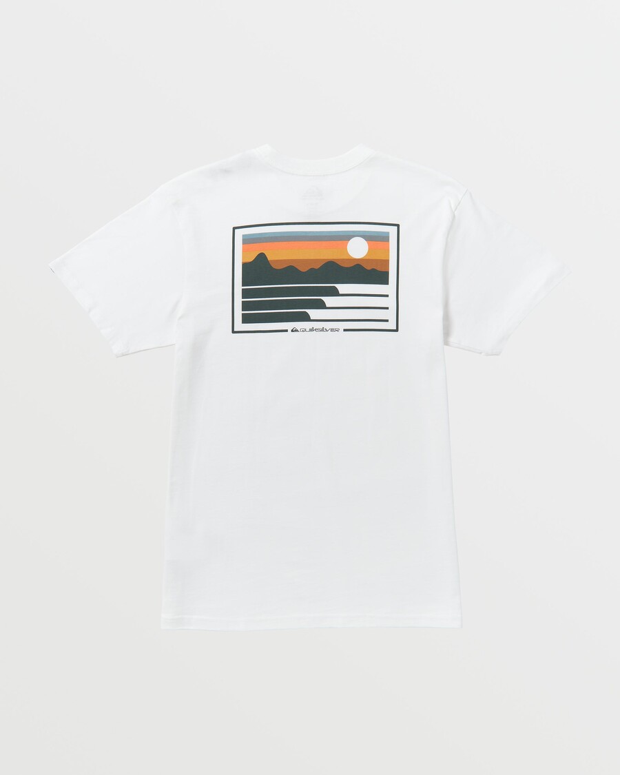 Camiseta Quik Silver Tierra Y Mar - Blanca