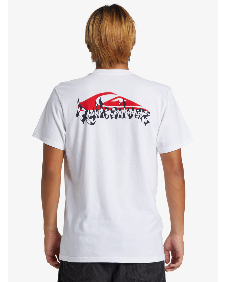 футболка Quiksilver Surf Core — белая