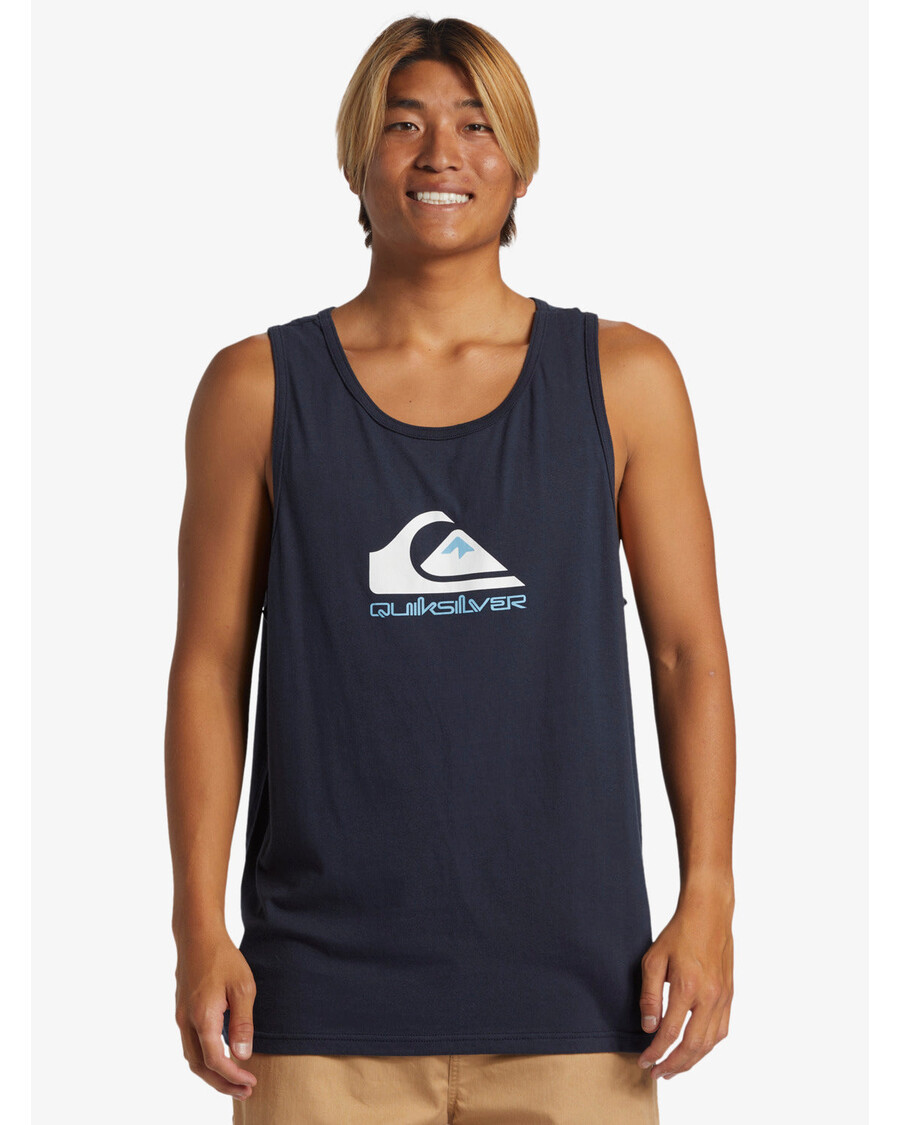 Tangki Berlogo Quiksilver Comp - Dark Navy
