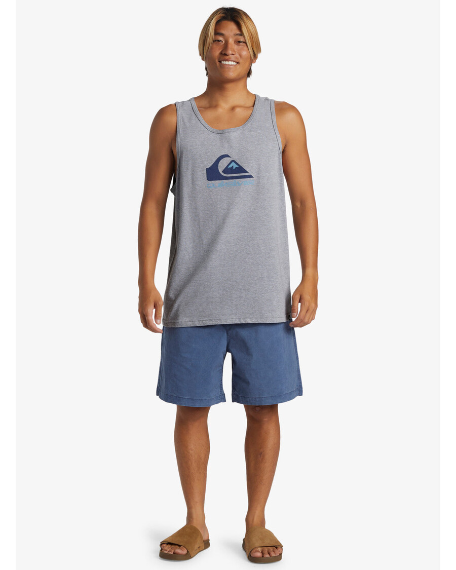 Quiksilver Comp Logo Tank - Atletický Vřes
