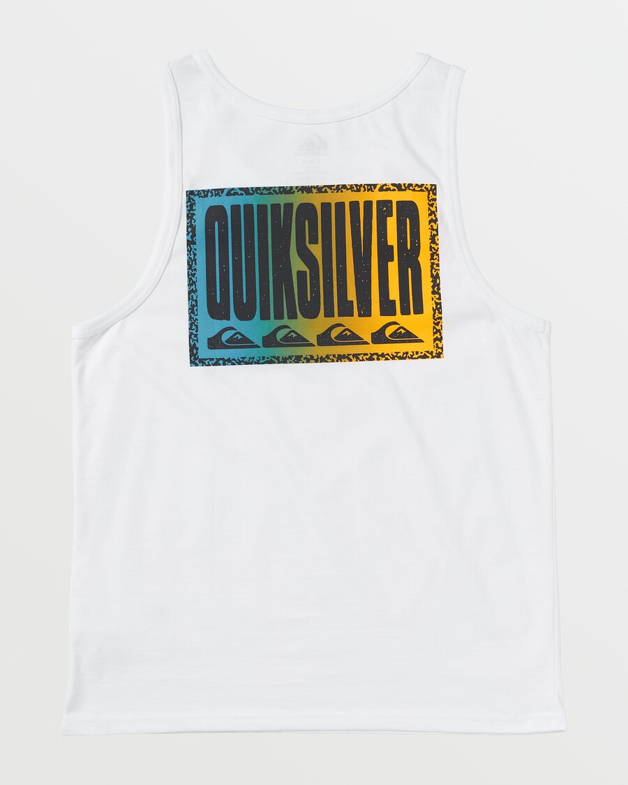 Quiksilver Long Fade Tank - Vit