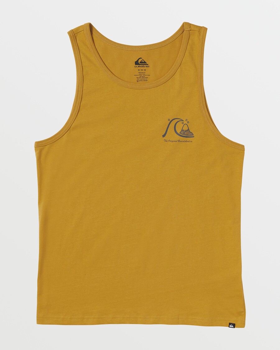 Quik Silver Original Boardshort Co T-Shirt - Mustard