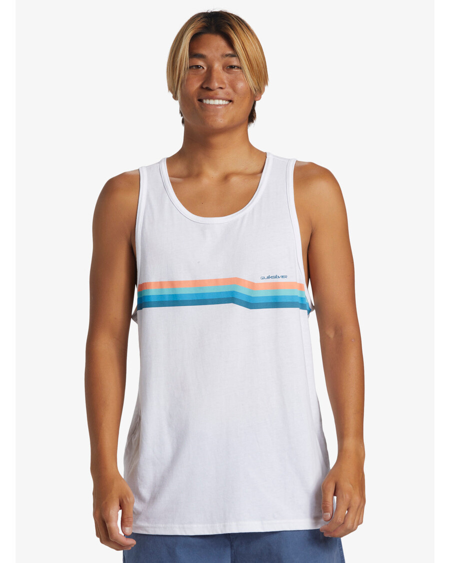 Camiseta Sin Mangas Quik Silver Retrospect - Blanco