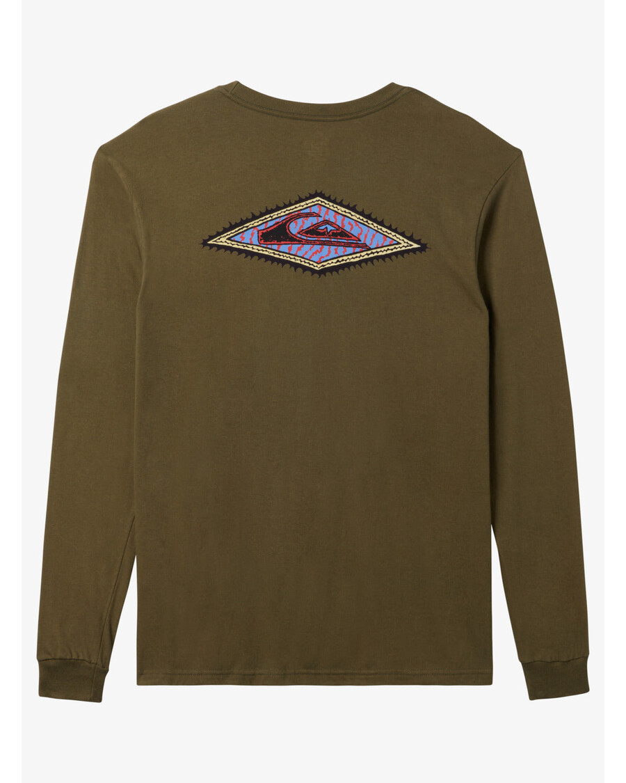 Quik Hopea Timantti Pitkähihainen T-paita - Rypäleen Lehtiä