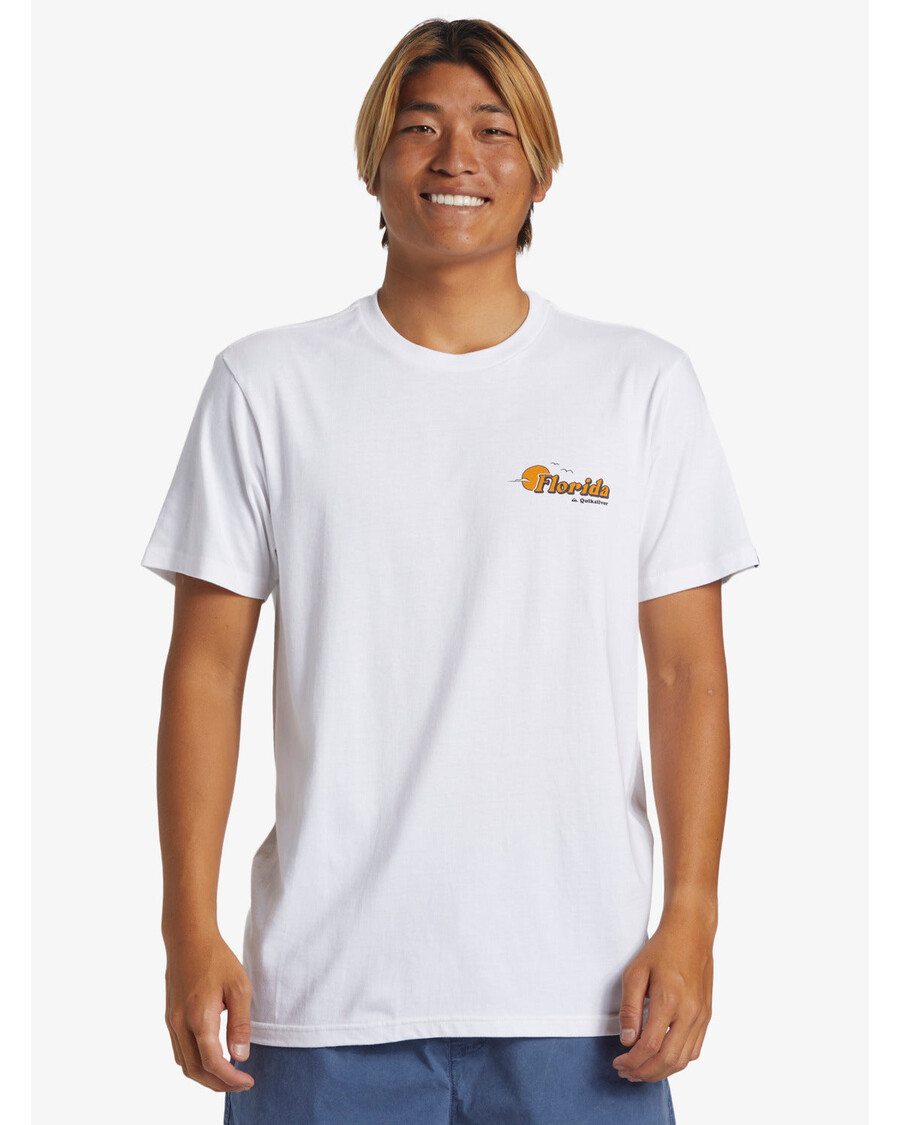 Quik Silver Florida State Of Mind T-paita - Valkoinen