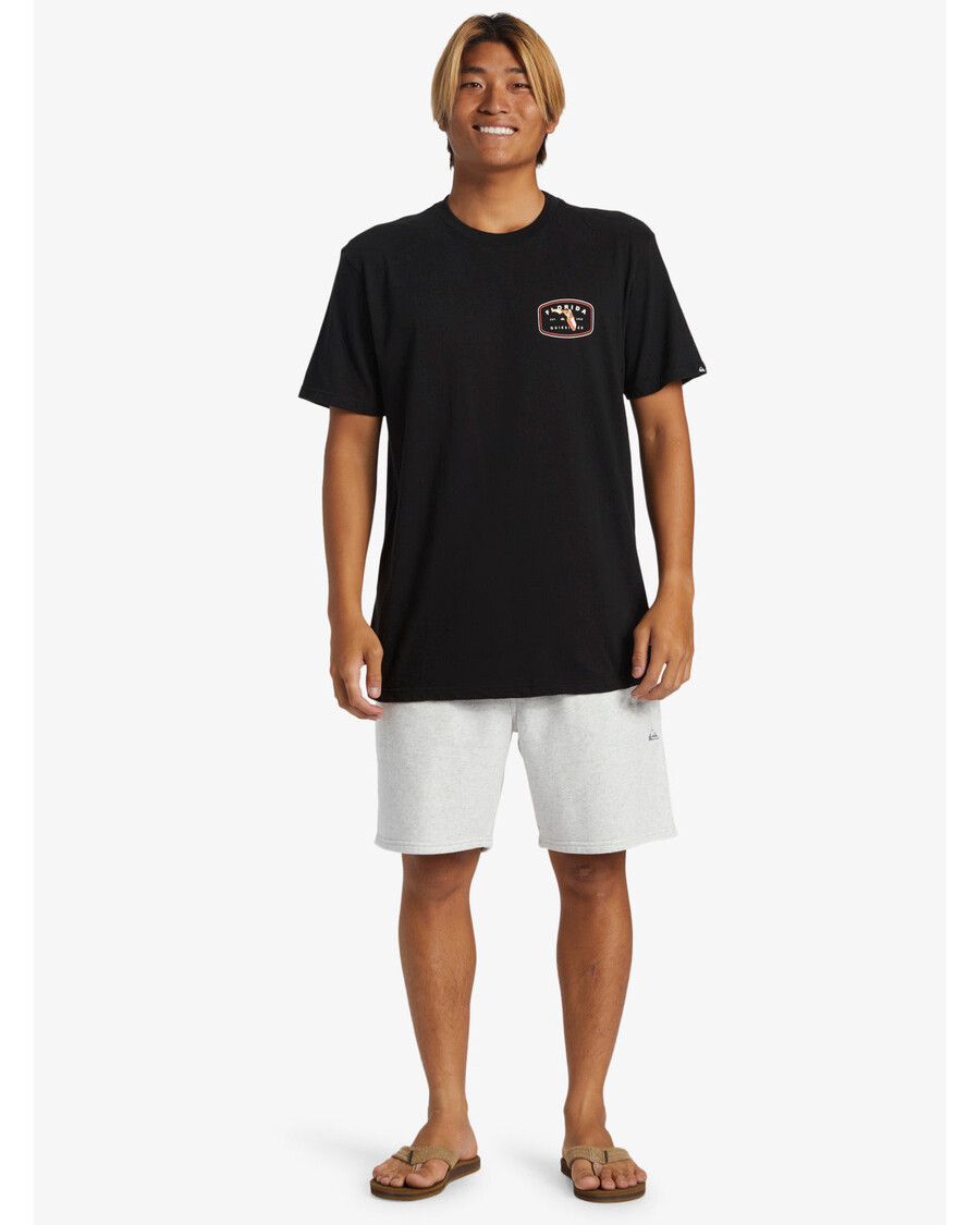 Camiseta Quik Prata Estado Da Flórida - Preta