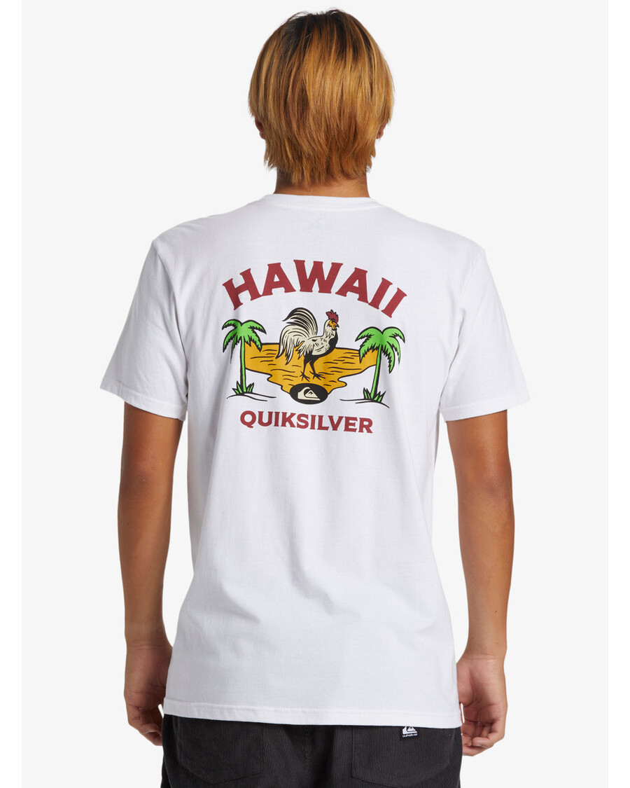 Quik Silver Hawaii Big Man T-Shirt - White