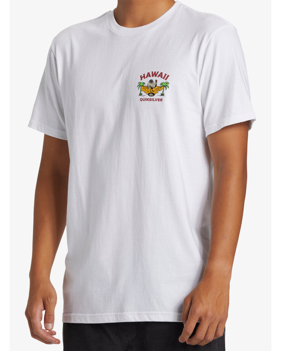 Quik Silver Hawaii Big Man T-Shirt - White