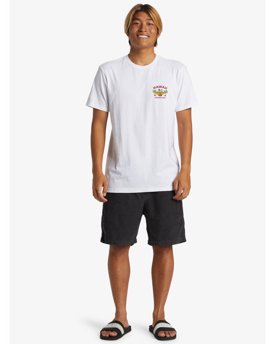 Quik Silver Hawaii Big Man T-Shirt - White