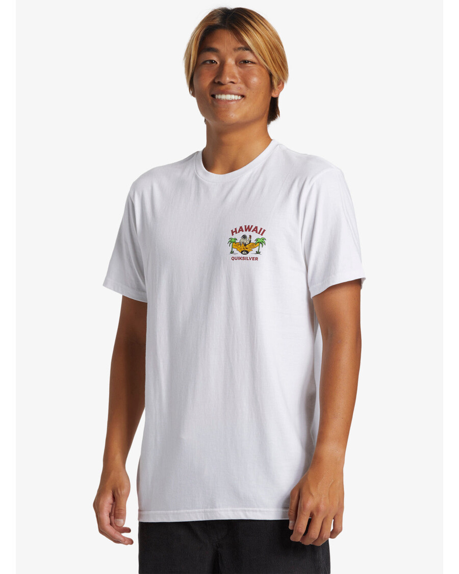 Quik Silver Hawaii Big Man T-Shirt - White