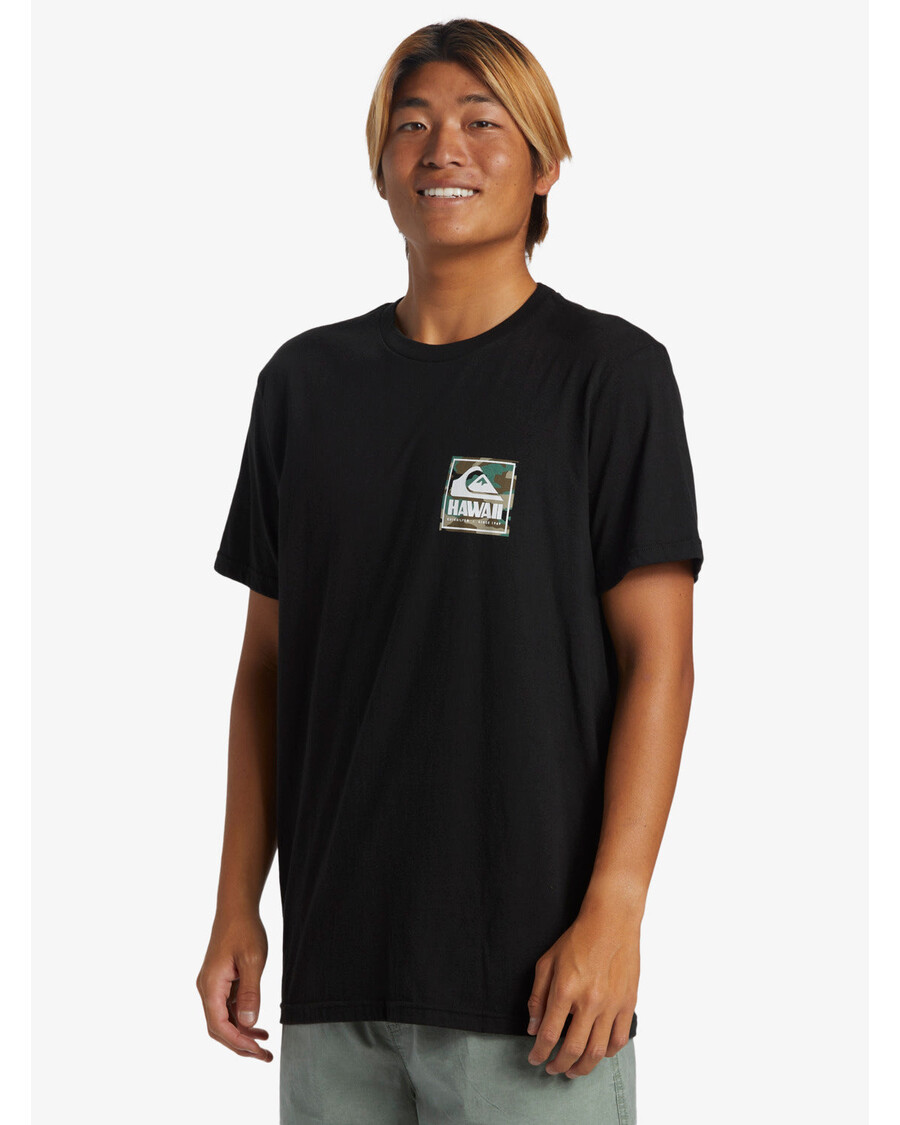 Kaos Kelipatan Quiksilver Hawaii - Hitam