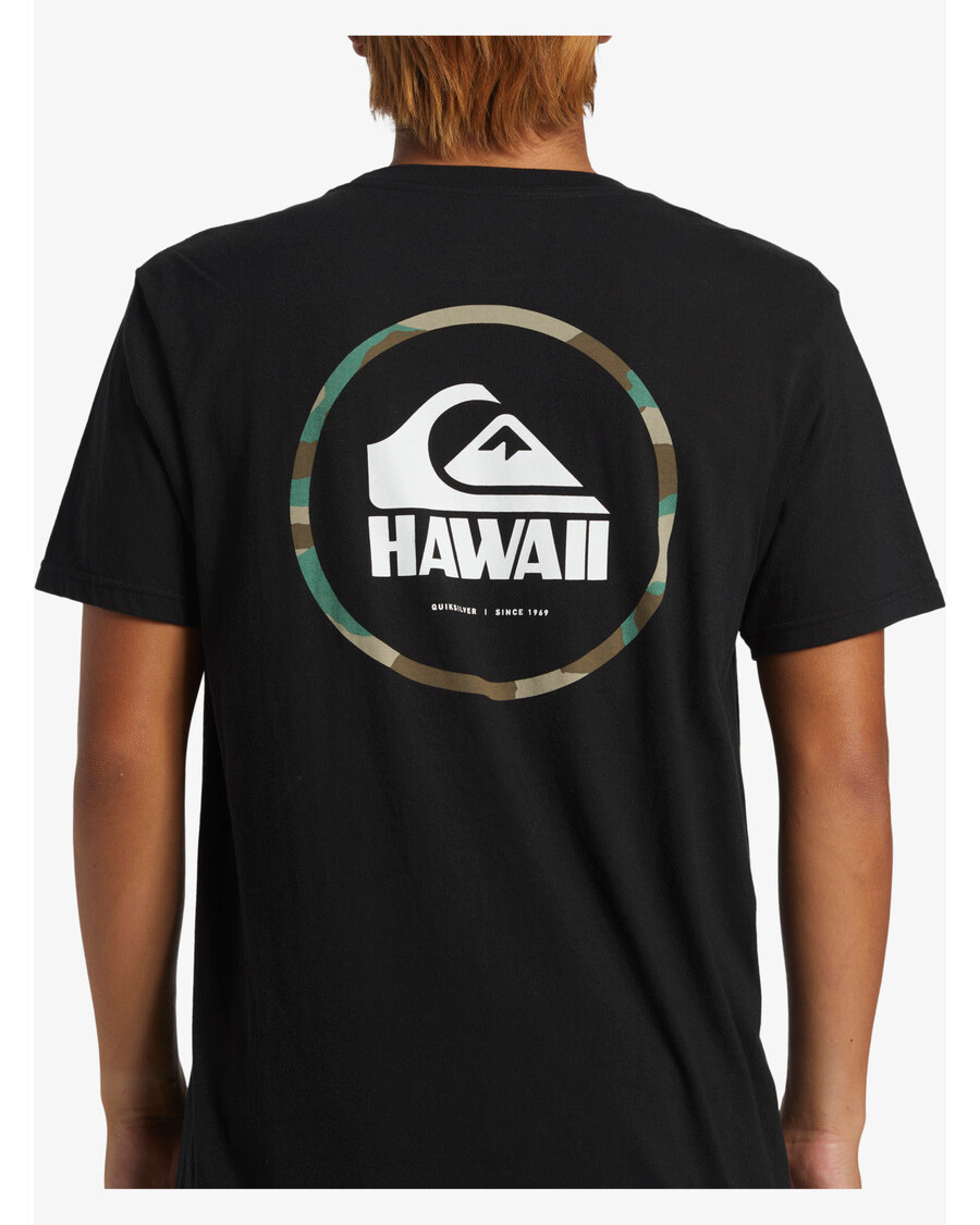 Kaos Kelipatan Quiksilver Hawaii - Hitam