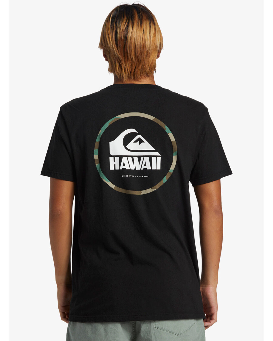 Kaos Kelipatan Quiksilver Hawaii - Hitam