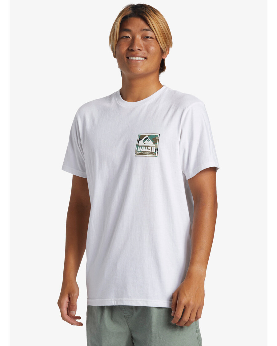 куиксилвер хаваии мултиплес мајица - бела