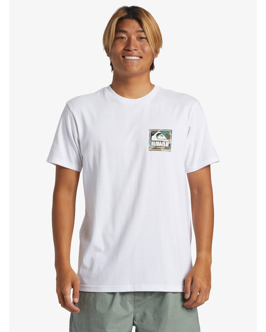 Quiksilver Hawaii Multiples Tričko - Bílé