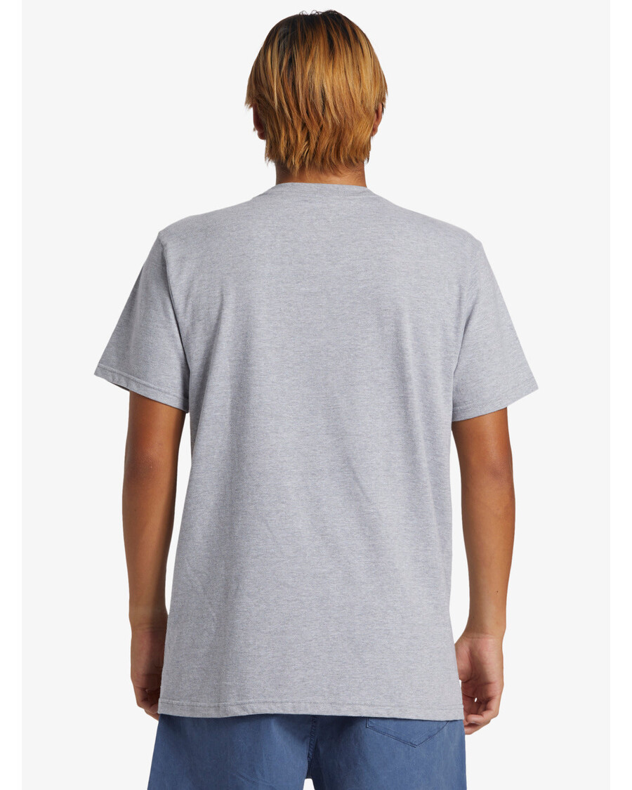 Quik Silver Hawaii State Of Mind T-Shirt - Athletic Heather