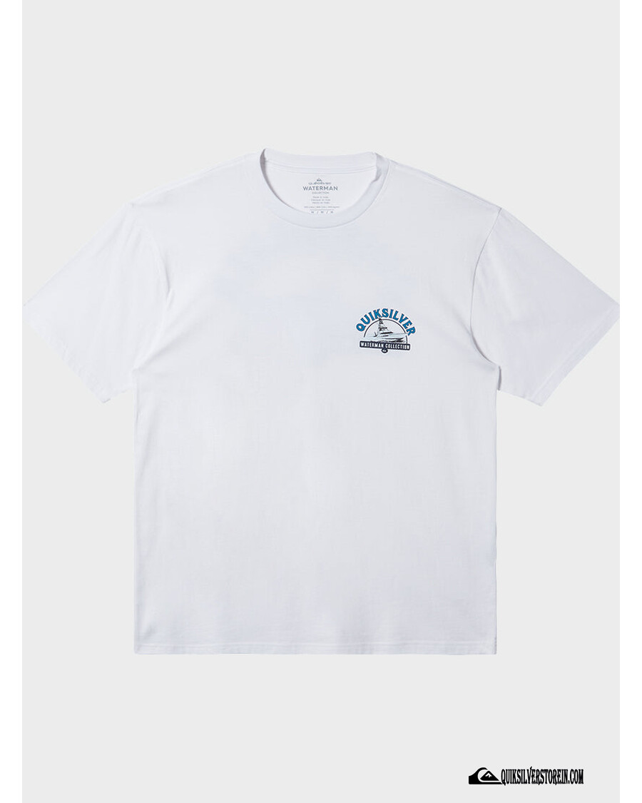Quiksilver Waterman Heading Out T-paita - Valkoinen