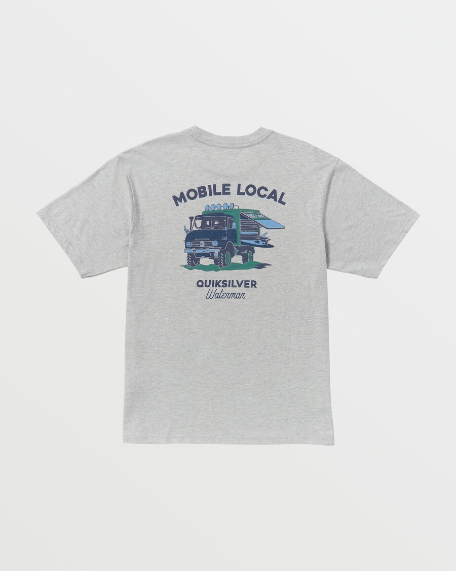 Quiksilver Waterman φορητό τοπικό μπλουζάκι - αθλητικό ρείκι