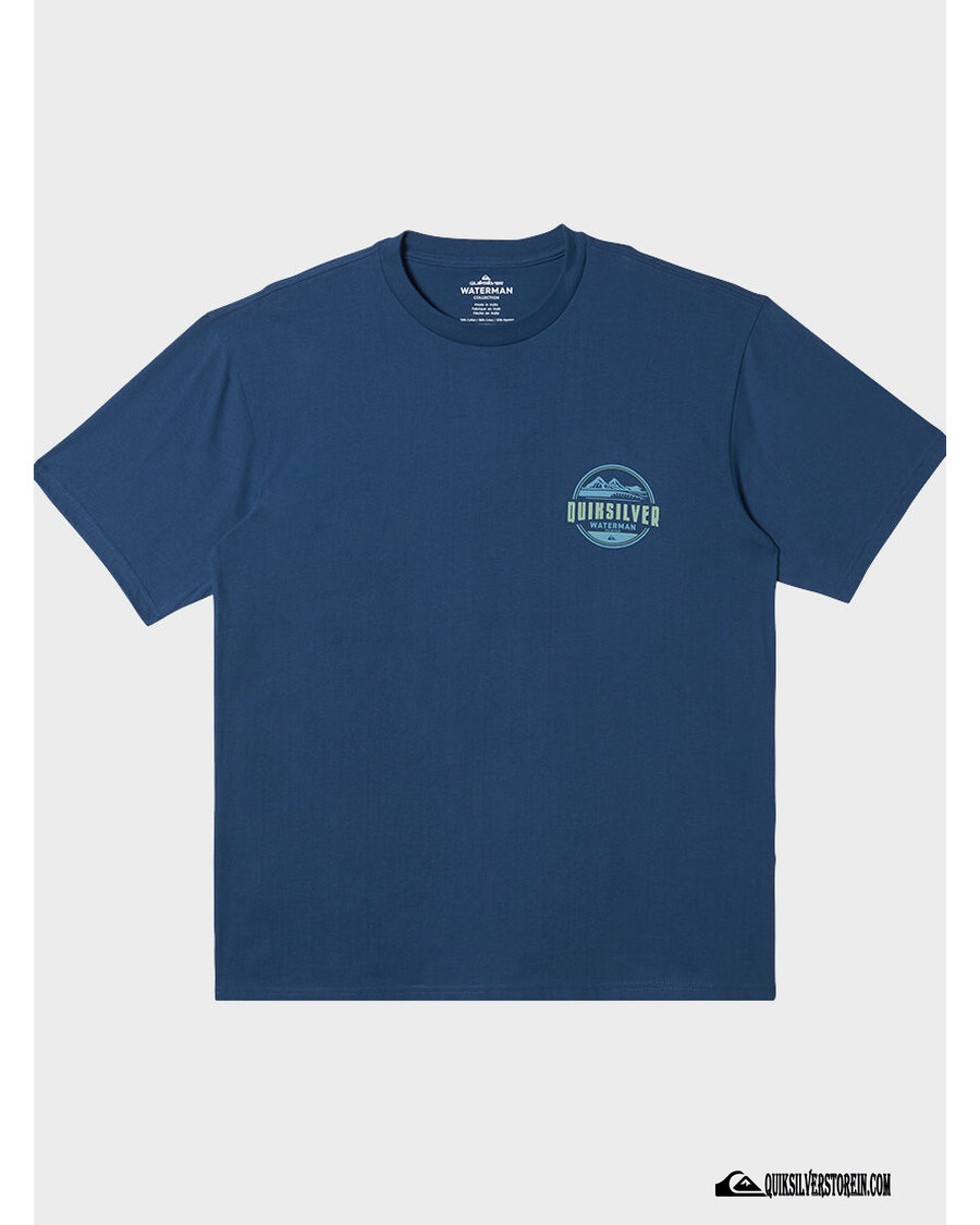Quiksilver Waterman Seas Of Time T-skjorte - Ensign Blå