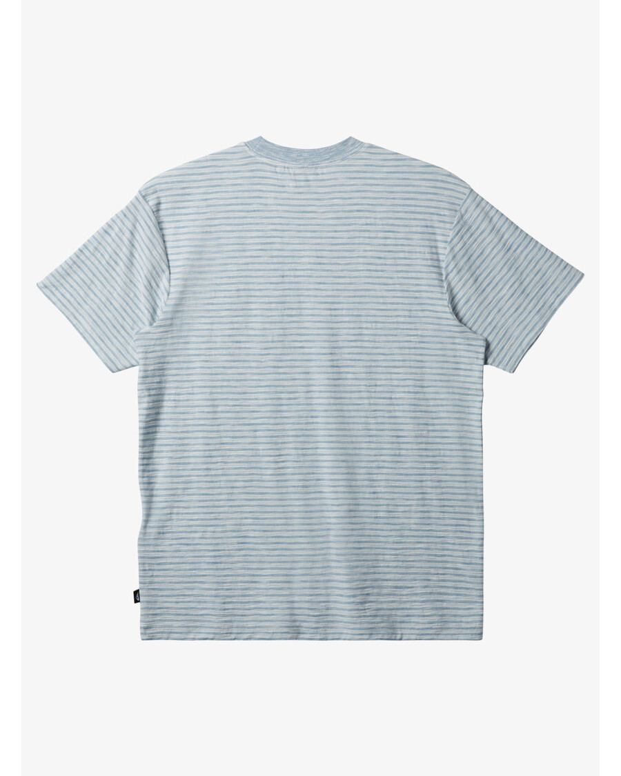 Quik ασημί Kentin κοντομάνικο τσεπάκι Crew λαιμόκοψη - μπλε σκιά Kentin Ss