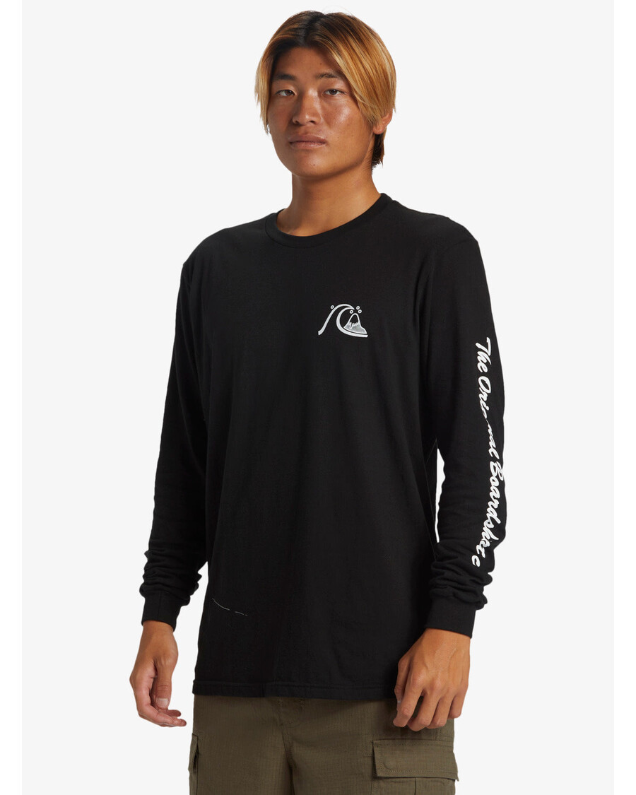 Quik Silver Original Boardshort Co Tričko - čierne