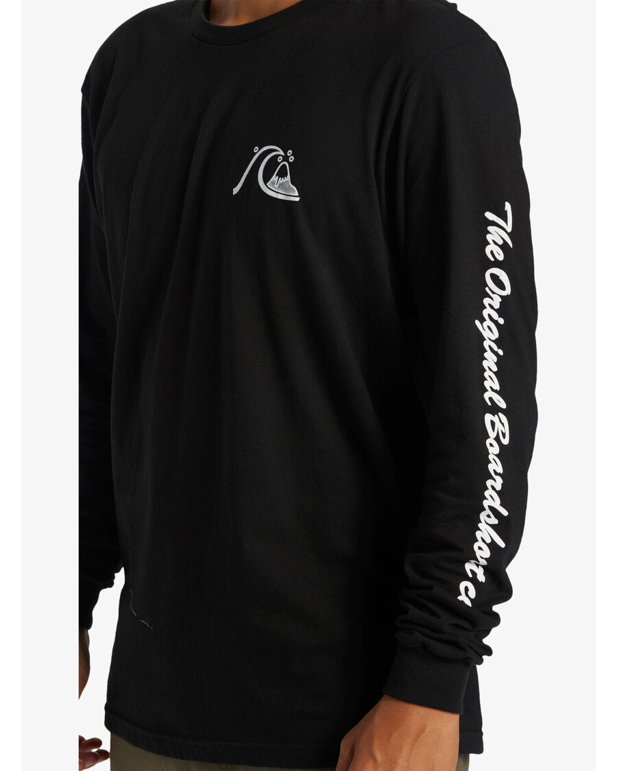 Quik Silver Original Boardshort Co Tričko - čierne