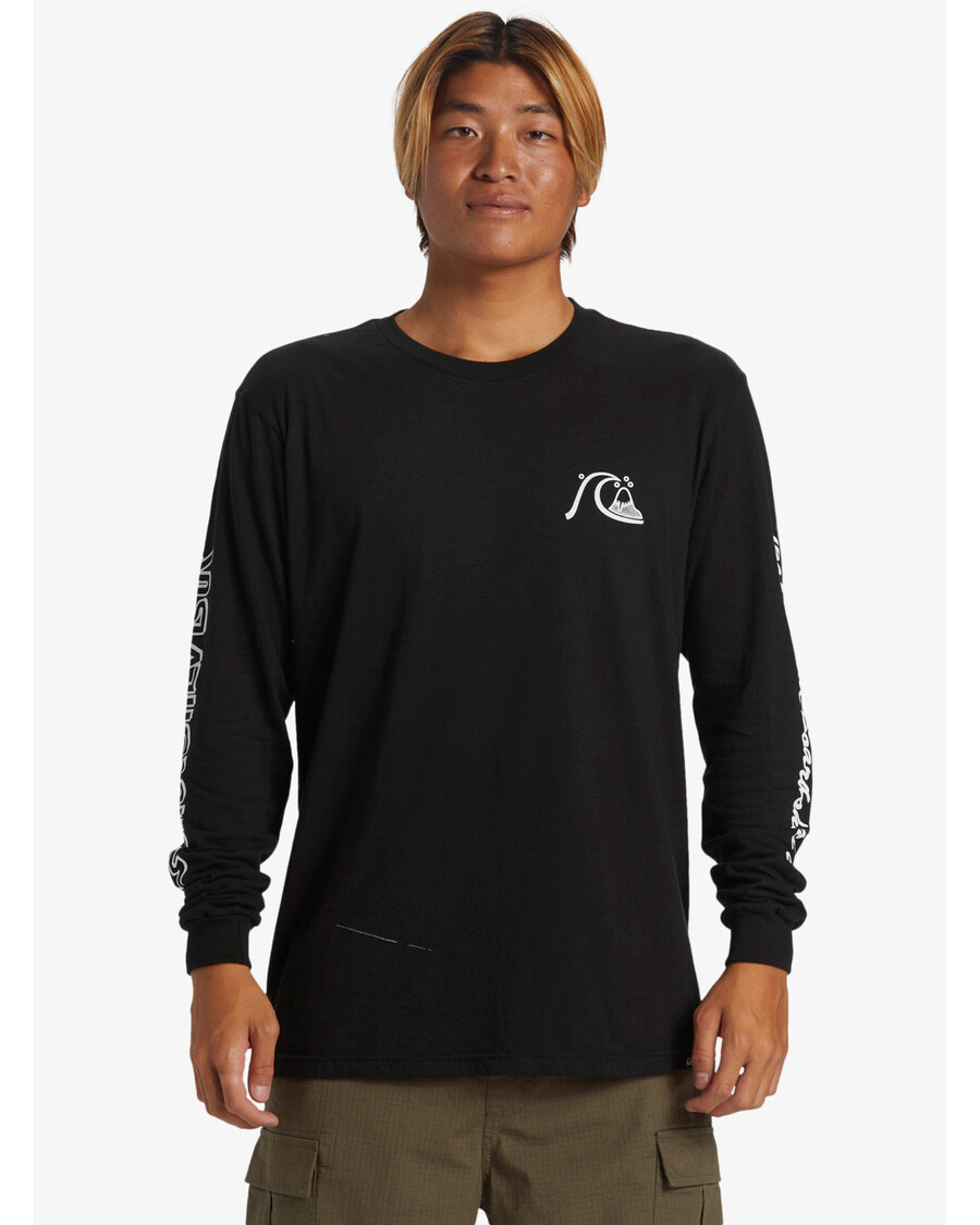 Quik Silver Original Boardshort Co Tričko - čierne