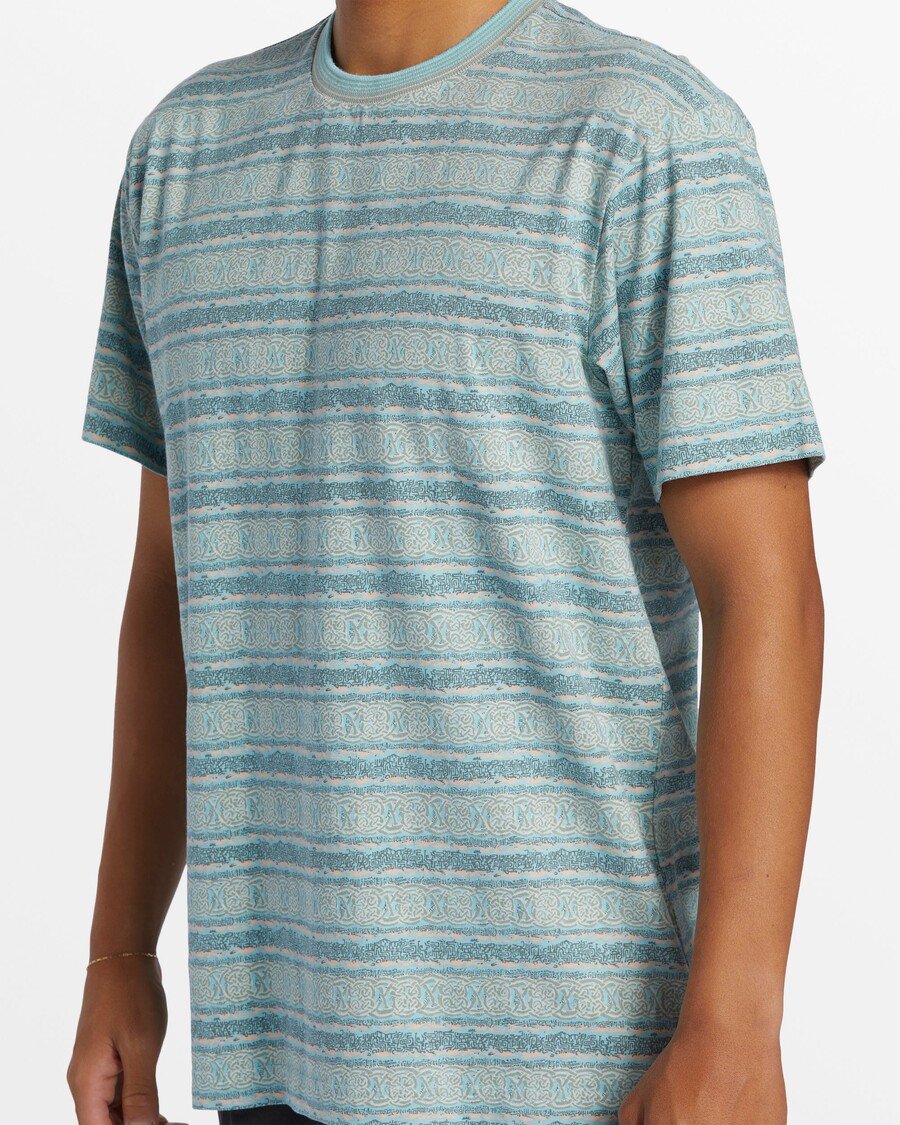 Majica S Kratkimi Rokavi Quiksilver Pacific Tribe -