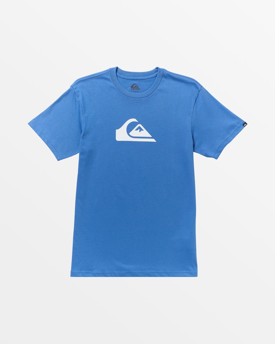 T-shirt με λογότυπο Quiksilver Comp - αστέρι ζαφείρι
