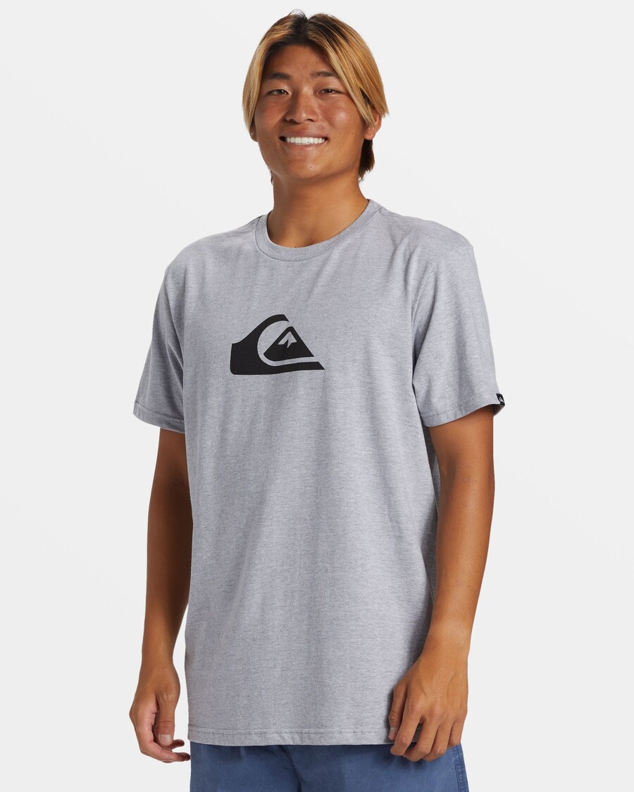 Quiksilver Comp Logo Tričko - Sportovní Vřes