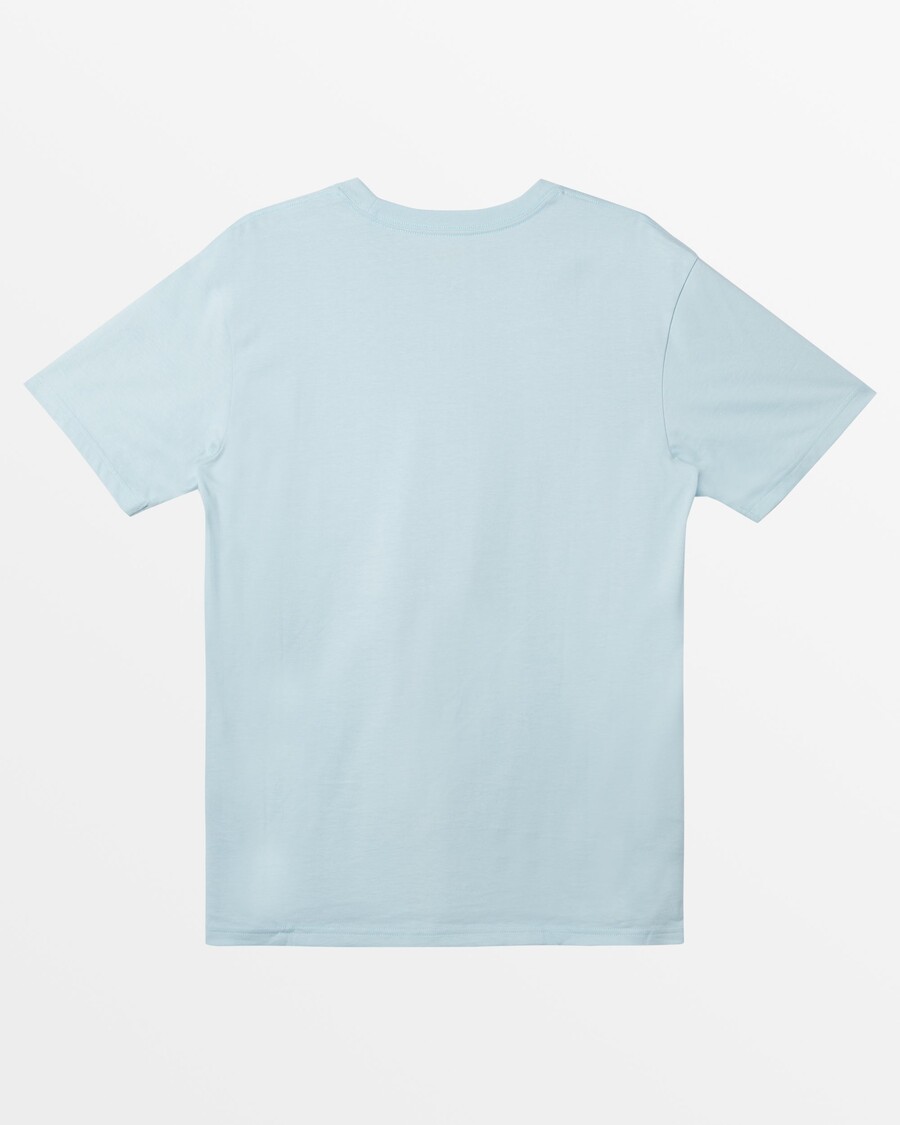 Quik Silver Speedy Script T-Shirt - Winter Sky