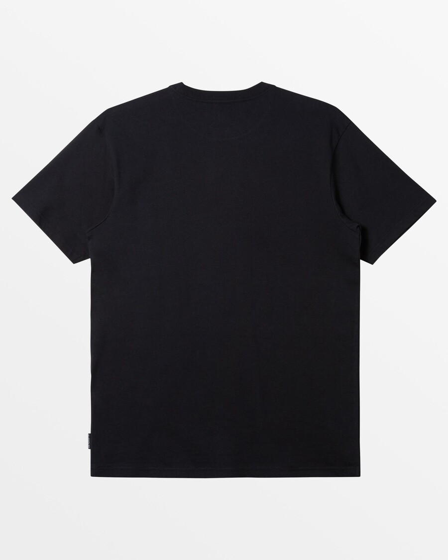 Quik Silver Speedy Script T-Shirt - Black