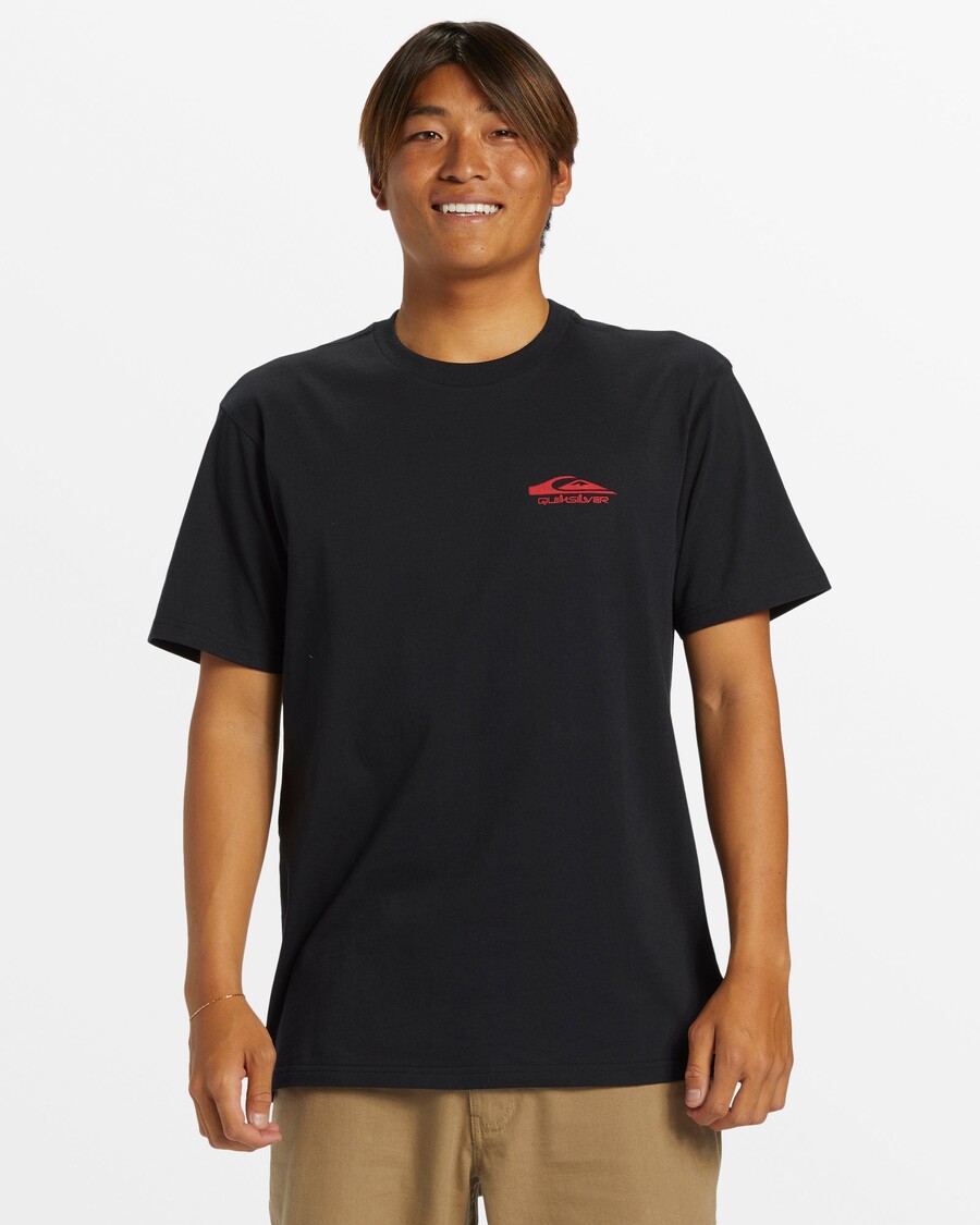 Quiksilver ρετρό μπλουζάκι Rocker -