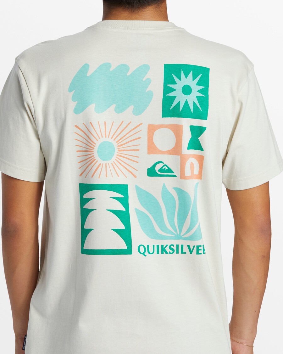 Tričko Quik Stříbrné Přírodní Formy -