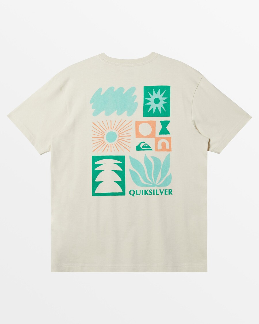 Tričko Quik Stříbrné Přírodní Formy -