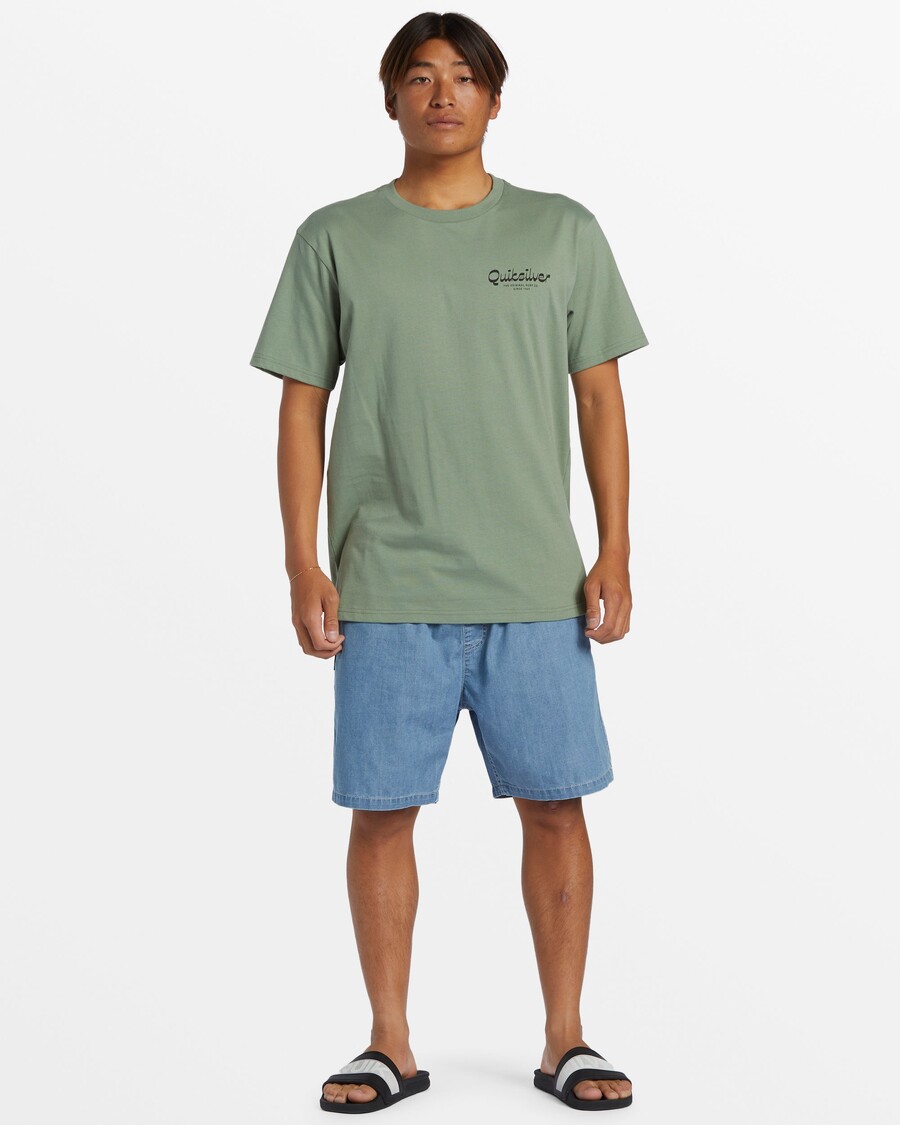 Quik Sidabrinės Salos Režimo Marškinėliai -