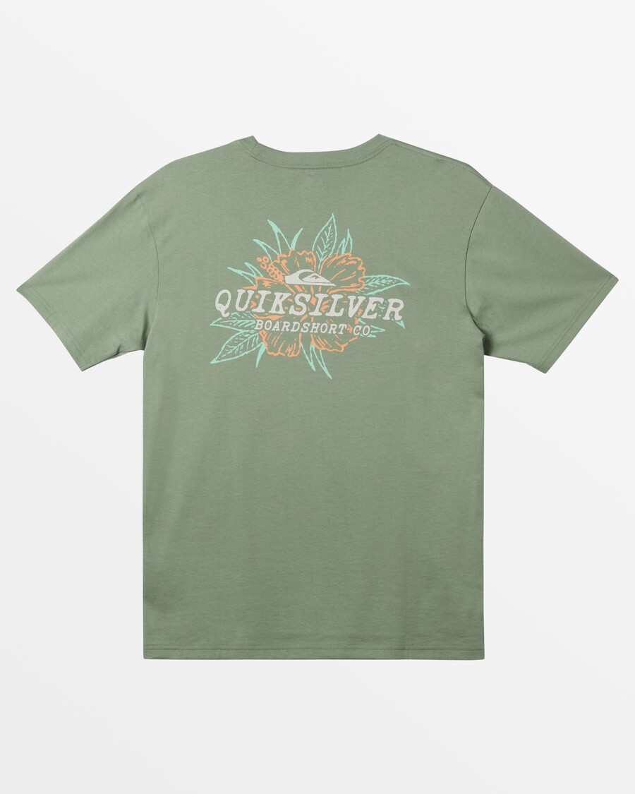 Quik ασημί μπλουζάκι ιβίσκου -