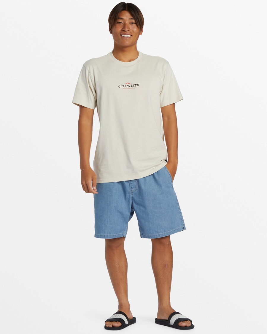 كويك تي شيرت الكركديه الفضي -