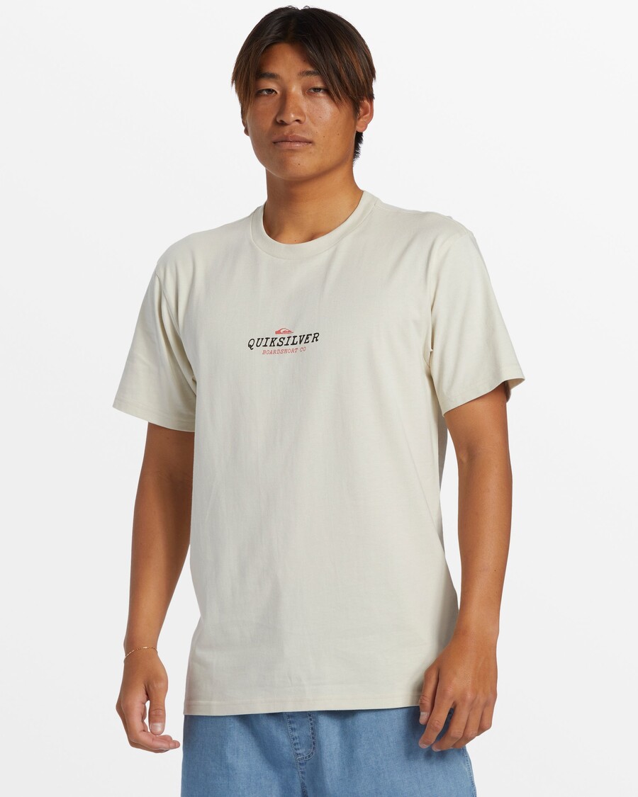 كويك تي شيرت الكركديه الفضي -