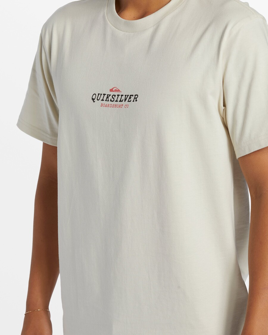 كويك تي شيرت الكركديه الفضي -