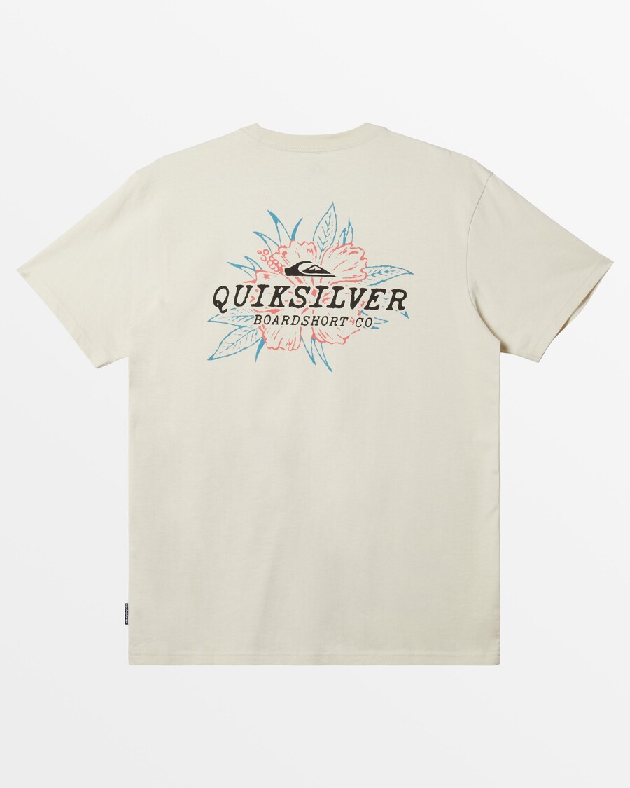 كويك تي شيرت الكركديه الفضي -