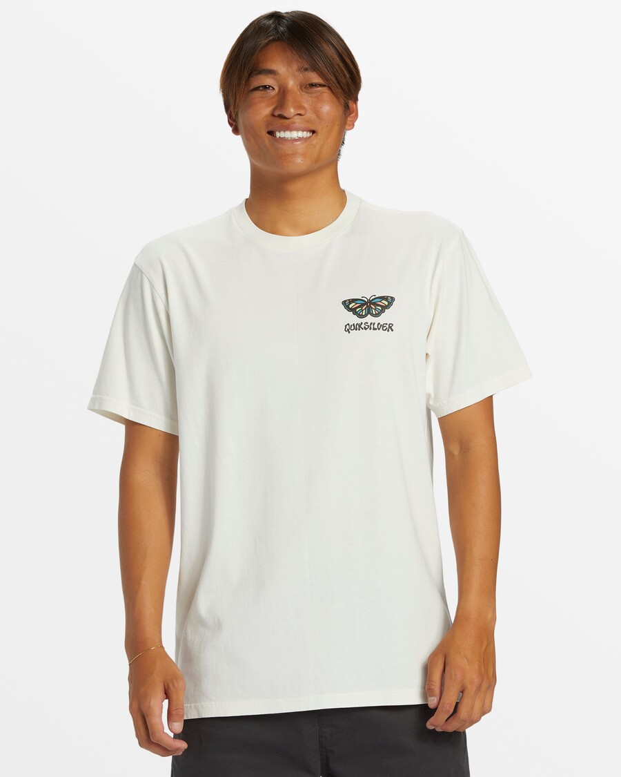 Quik Silver Harsh Mellow T-Shirt - Gardenia