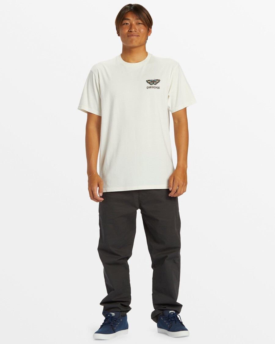 Quik Silver Harsh Mellow T-Shirt - Gardenia