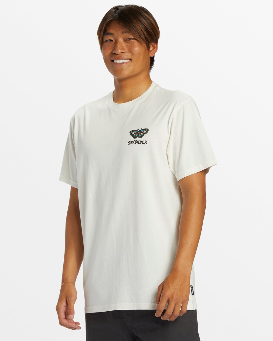 Quik Silver Harsh Mellow T-Shirt - Gardenia