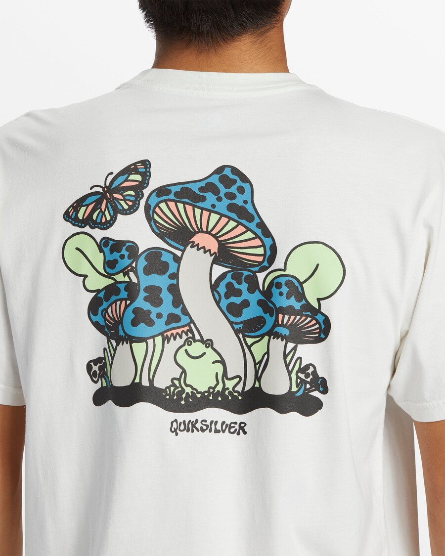 Quik Silver Harsh Mellow T-Shirt - Gardenia