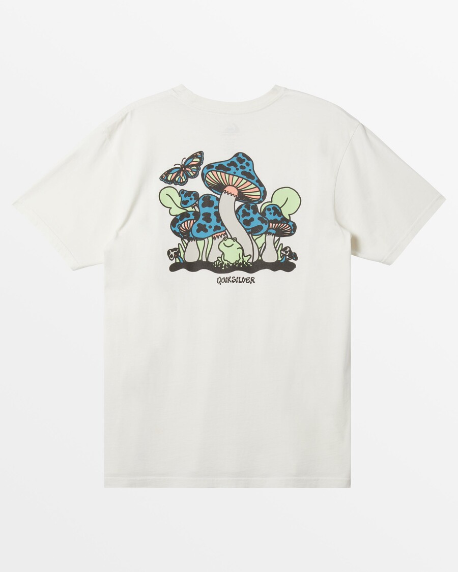 Quik Silver Harsh Mellow T-Shirt - Gardenia
