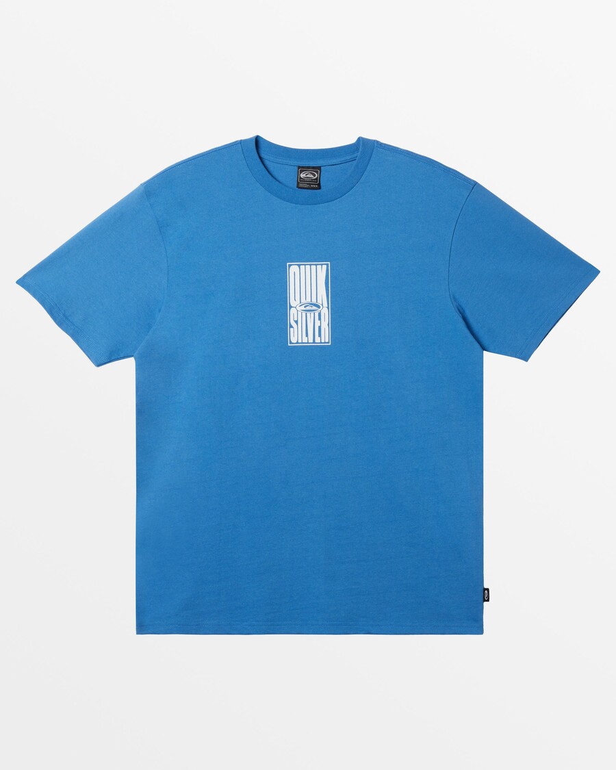 μεγάλο μπλουζάκι Quik ασημί ψηλή στοίβα -