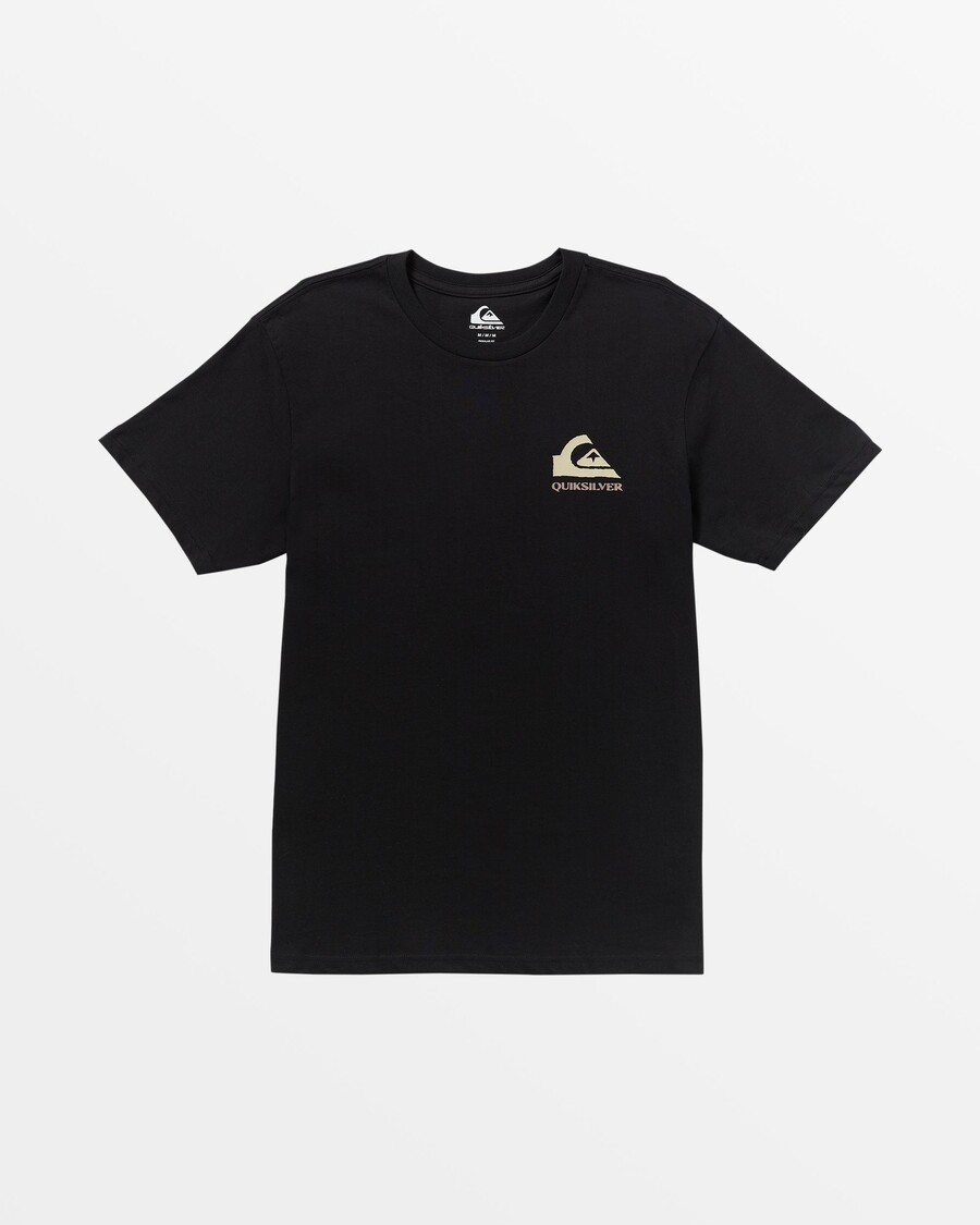 Quik Stříbrné Tričko El Sol - černé