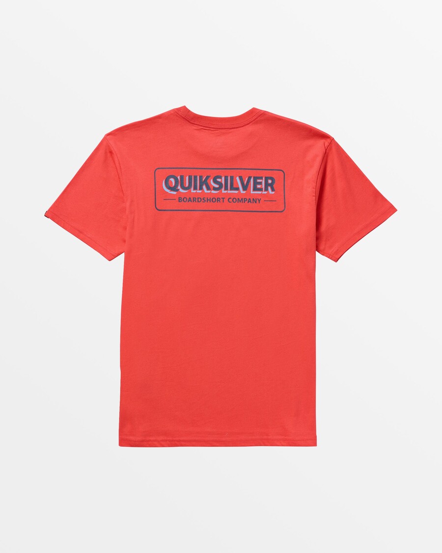 Quik Silver Quik Sign T-Shirt - Cayenne