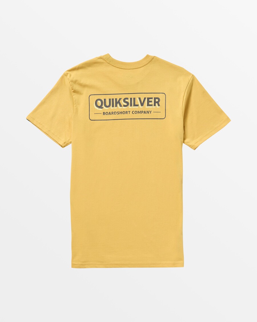 Quik Silver Quik Sign T-Shirt - Ochre